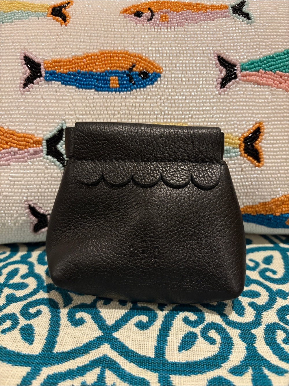 BNNU Portland Leather Goods Black Penny Pouch